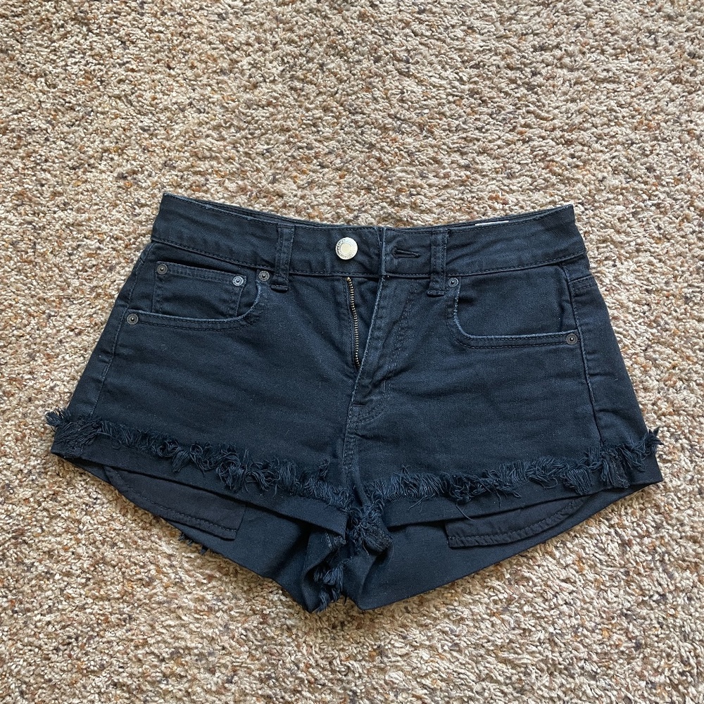 American Eagle High Rise Festival Shorts Size 4